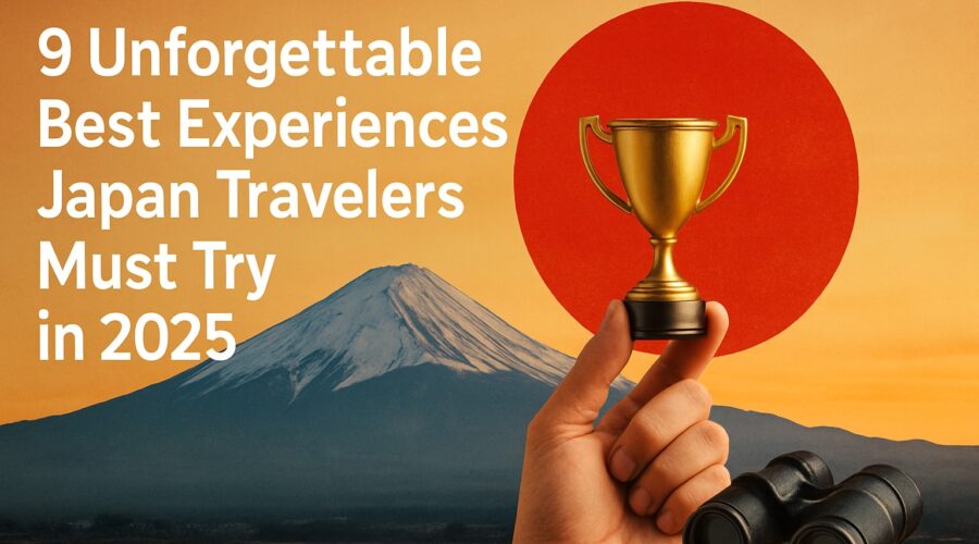 9 Unforgettable Best Experiences Japan Travelers Must Try in 2025-2026