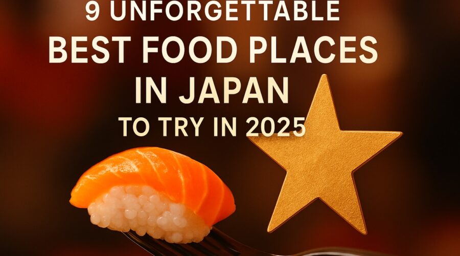 9 Unforgettable Best Food Places in Japan to Try in 2025