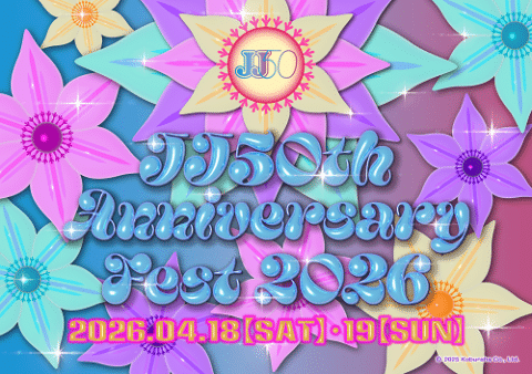 JJ50th Anniversary Fest 2026 Japan Ticket Information
